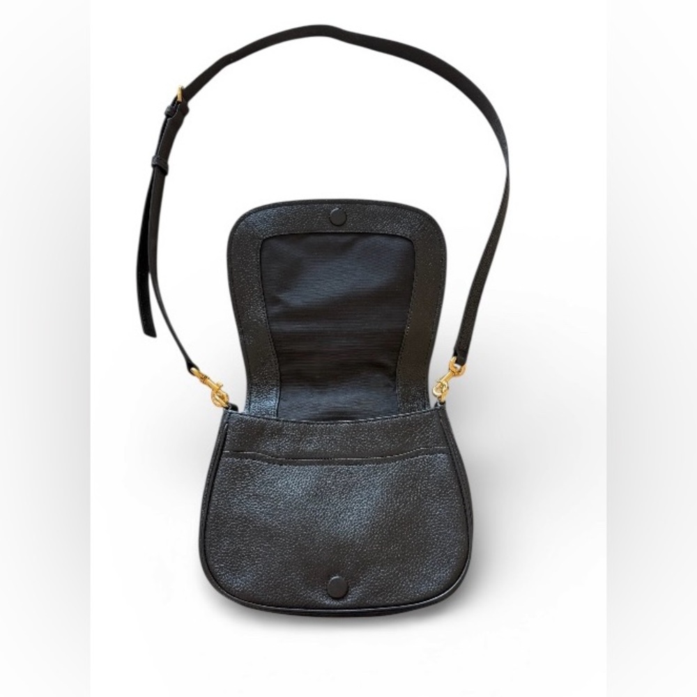 Marc Jacobs Black Pebbled Leather Crossbody Bag - Picture 3 of 15